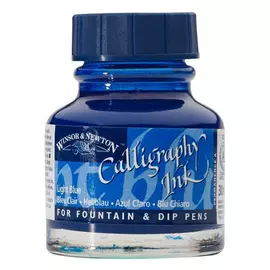 Тушь Winsor&Newton "Calligraphy Inks" 30 мл Светло-голубой