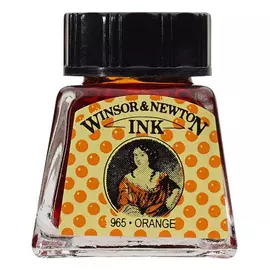 Тушь Winsor&Newton "Drawing Inks" 14 мл Оранжевый