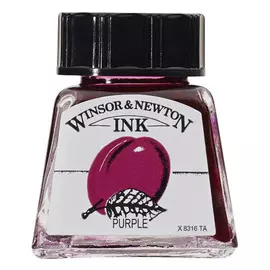 Тушь Winsor&Newton "Drawing Inks" 14 мл Пурпурный