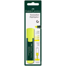 Текстовыделитель Faber-Castell "48" 1-5 мм, желтый, блистер