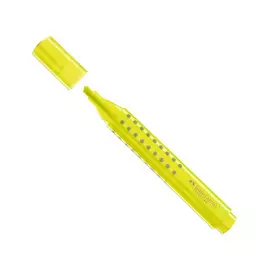 Текстовыделитель Faber-castell "GRIP 1543" желтый