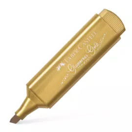 Текстовыделитель Faber-castell "TL 46" золото металлик, 1-5 мм
