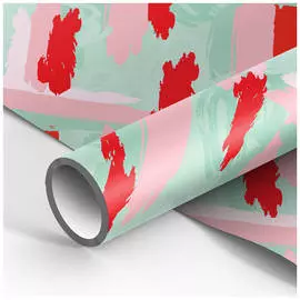 Упаковочная бумага глянцевая MESHU "Stylish green" 70*100 см, 90 г