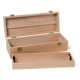 Ящик художника Pinax SB-13 для кистей и красок, со съемным лотком, бук