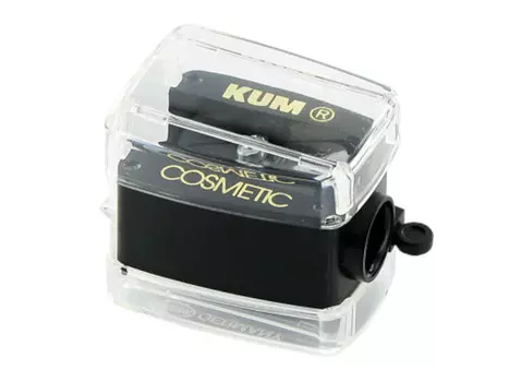 Точилка косметическая KUM 6006, 1 отверстие, контейнер