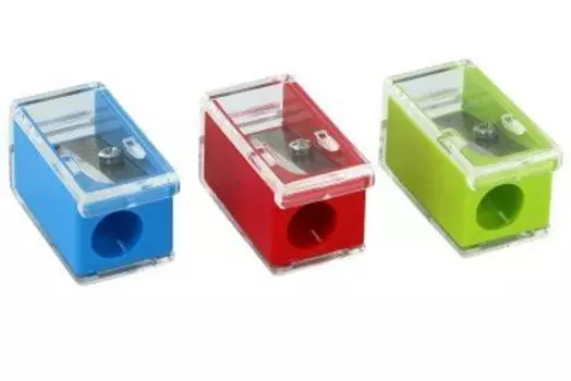 Точилка KUM Micro K1, 1 отверстие, с контейнером, для пеналов