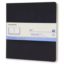 Записная книжка для рисунков Moleskine"Cahier" Square, обложка черная