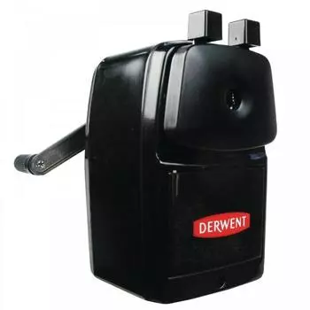 Точилка механическая Derwent Super Point с ручкой металлическая