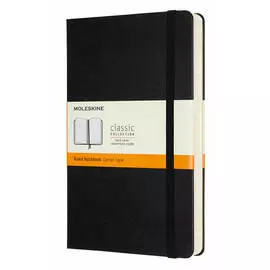 Записная книжка в линейку Moleskine "Classic Expended" Large 13х21 cм 240 стр., твердая обложка черн