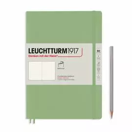 Записная книжка в точку Leuchtturm Composition В5 123 стр., мягкая обложка пастельный зеленый