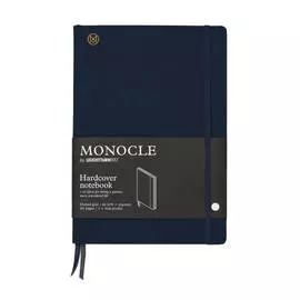 Записная книжка в точку Leuchtturm Monocle Composition B5 192 стр, твердая обложка, темно-синяя