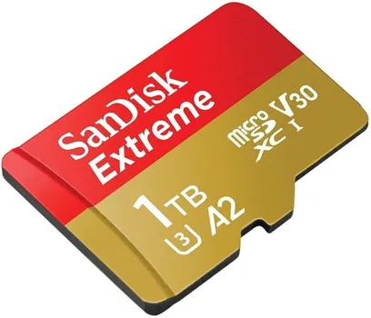 Карта памяти MicroSDXC 1024GB SanDisk SDSQXAV-1T00-GN6MN EXTREME Class 10, UHS-I, W130, R 190 МБ/с,