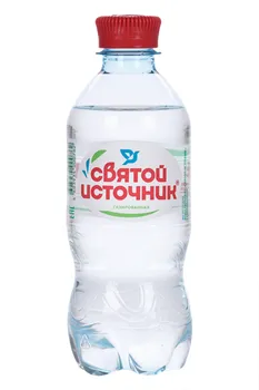 Вода мин Святой источник газ пласт, 0,33 л