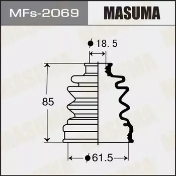 Привода пыльник "Masuma" Силикон MF-2069
