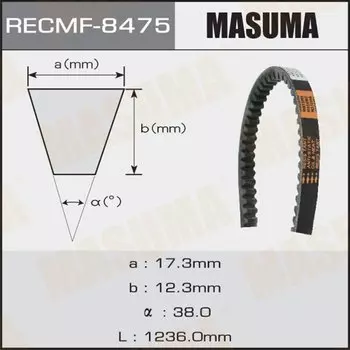 Ремень клиновидный "Masuma" рк.8475