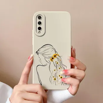 Чехол для Huawei Honor 10i 20i Y5P Y6P Y7P Y9S Y7A Y9A, чехол для телефона, модный противоударный матовый жидкий силиконовый чехол для мальчиков и девочек с защитой от падения для Huawei, бампер Huawei P Smart 2021