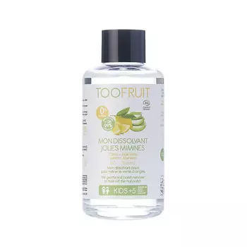 TOOFRUIT Жидкость для снятия лака детская Лимон-Алоэ Вера 5+