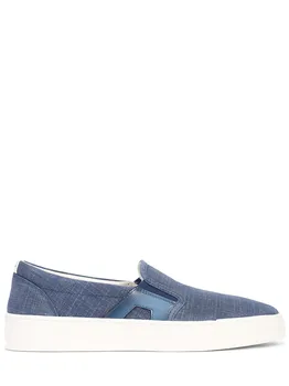 Слипоны текстильные SANTONI