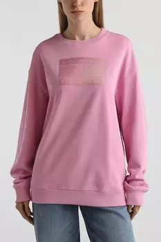 Свитшот хлопковый оверсайз Tommy Jeans