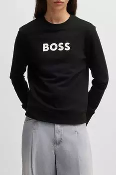 Свитшот хлопковый с логотипом BOSS
