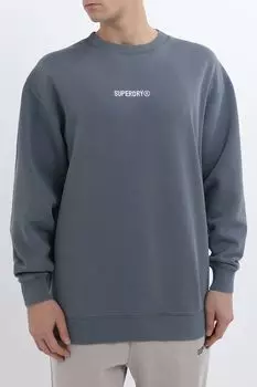 Свитшот хлопковый с логотипом Superdry