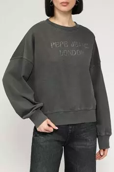 Свитшот хлопковый с принтом PEPE JEANS