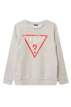 Свитшот с логотипом бренда Guess