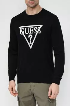 Свитшот с логотипом бренда Guess