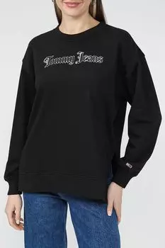 Свитшот с логотипом свободного кроя Tommy Jeans