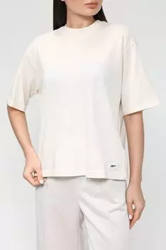 Свободная футболка из хлопка REEBOK