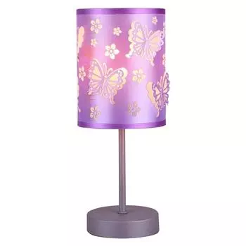 Настольная лампа hiper butterfly h060-0 (hiper) фиолетовый 320 см.