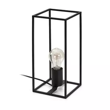 Настольная лампа lennox (la forma) черный 14x30x14 см.