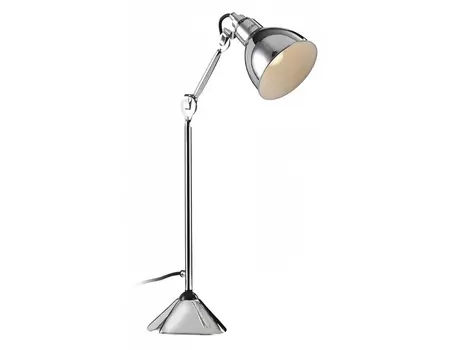 Настольная лампа (lightstar) серебристый 15x35x14 см.