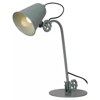 Настольная лампа lussole loft grlsp-9570 (lussole) серый 290x500 см.