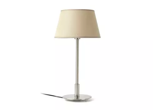 Настольная лампа mitic (faro) бежевый 25x50x25 см.