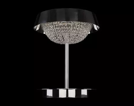 Настольная лампа rimini 3000 (apl led) серебристый 36x45x14 см.