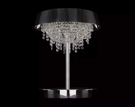 Настольная лампа rimini s500 (apl led) серебристый 36x45x14 см.
