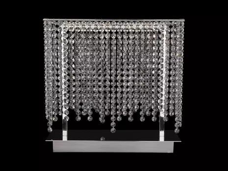 Настольная лампа rimini sl 3005 (apl led) серебристый 40x40x14 см.