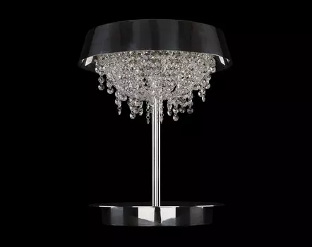 Настольная лампа rimini sr (apl led) серебристый 36x45x14 см.