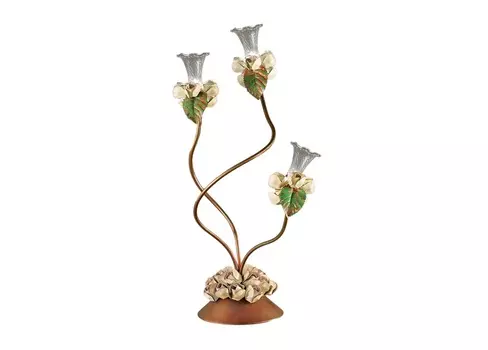 Настольная лампа roseto (mm lampadari) коричневый 30.0x60.0x30.0 см.