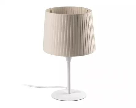 Настольная лампа samba (faro) бежевый 48 см.