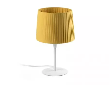Настольная лампа samba mini (faro) желтый 36 см.