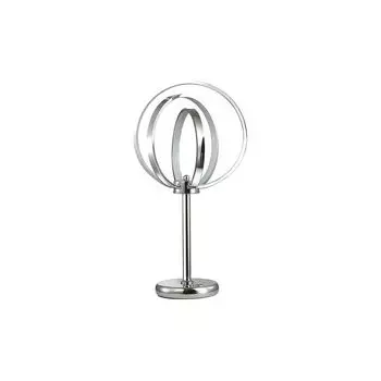 Настольная лампа декоративная alfi (odeon light) серебристый 50 см.