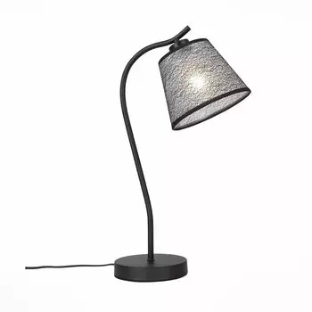 Настольная лампа tabella (st luce) черный 17x52x25 см.