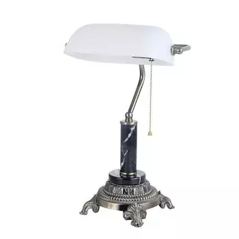 Настольная лампа vitaluce v2907/1l (vitaluce) серебристый 410x260 см.