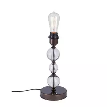 Настольная лампа vitaluce v2938-7/1l (vitaluce) коричневый 335 см.