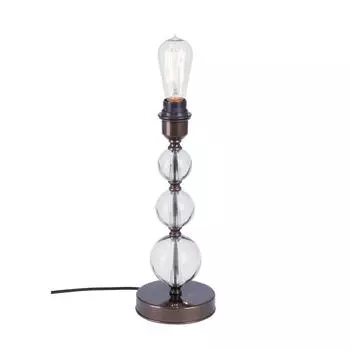 Настольная лампа vitaluce v2939-7/1l (vitaluce) коричневый 375 см.