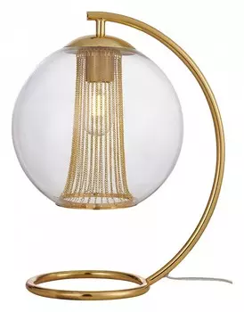 Настольная лампа декоративная funnel (favourite) прозрачный 25x40x31 см.