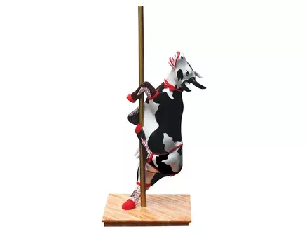 Настольный декор cowparade (cowparade) мультиколор 12x25 см.