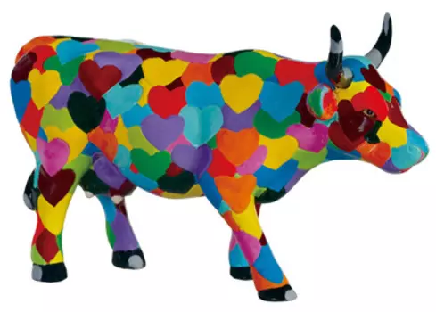 Настольный декор cowparade (cowparade) мультиколор 22.0x16.0x10.0 см.